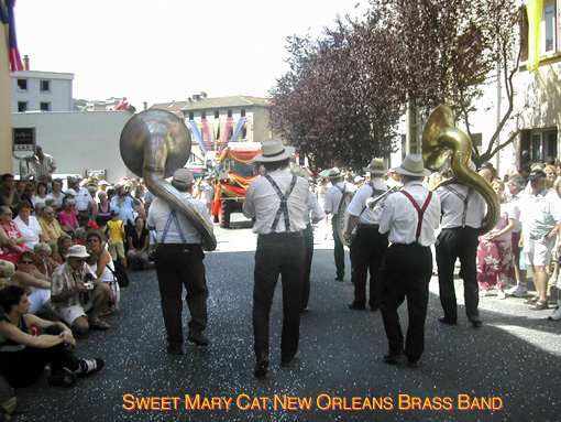 Fanfare de rue, brass band New Orleans et banda